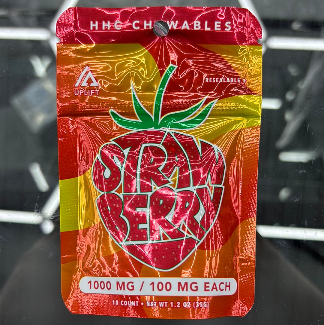 Uplift strawberry 1000 mg edible