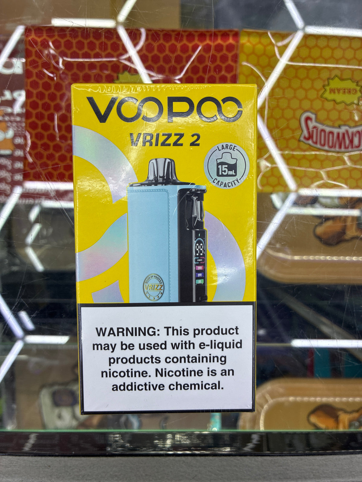 VOOPOO VRIZZ 2 30W POD KIT blue leather