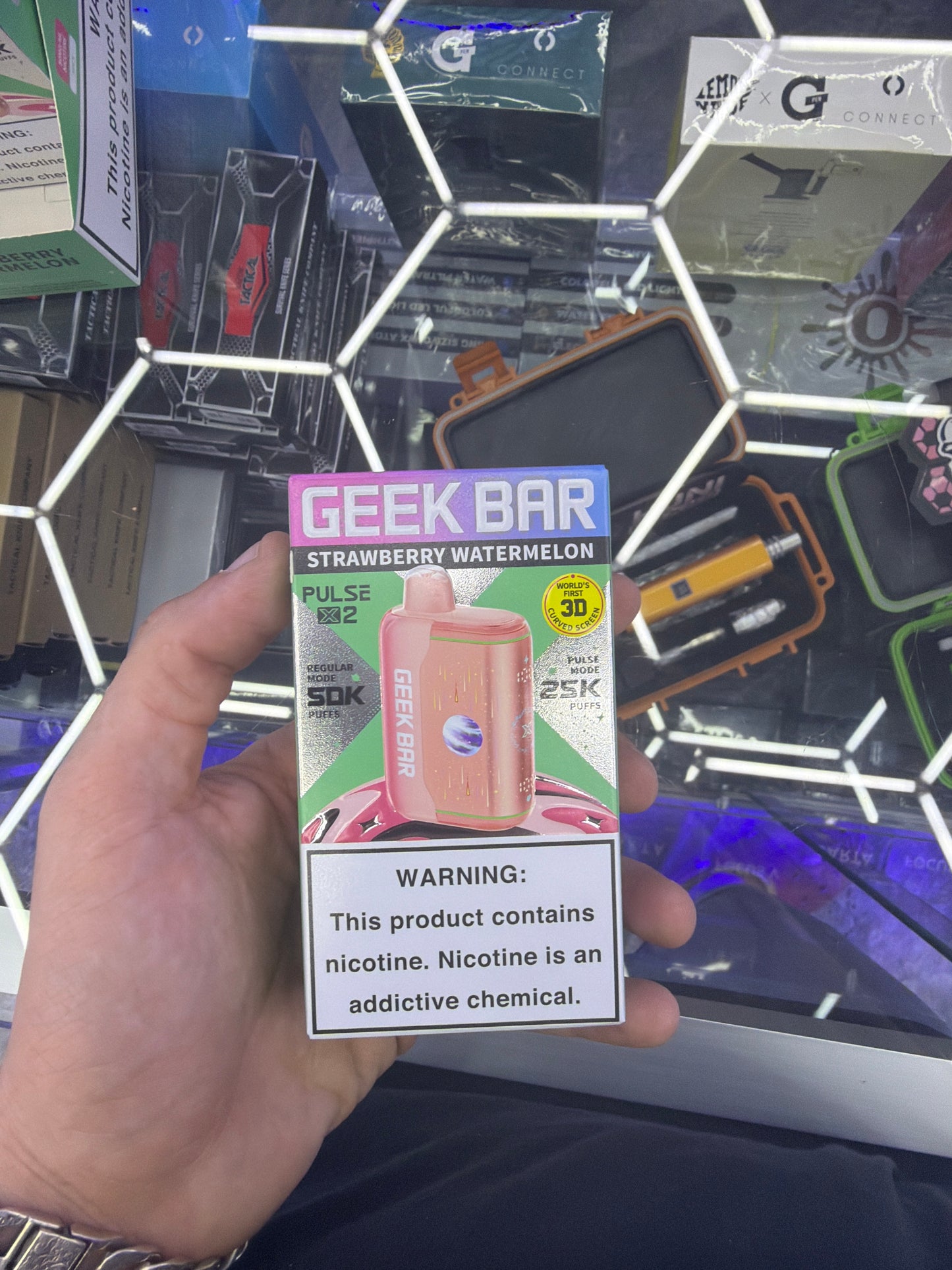 Geekbar Pulse x2 25k hits Strawberry Watermelon