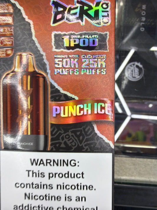 Beri Cliq 50k Pod Only (Punch Ice)