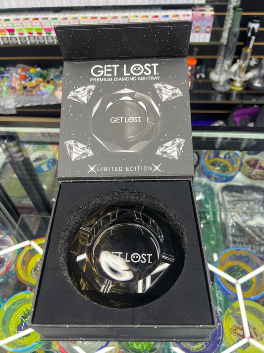 Get lost premium diamond ashtray black