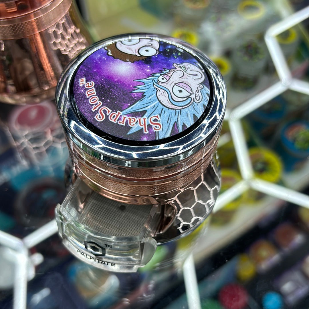 Rick and Morty grinder palpitate