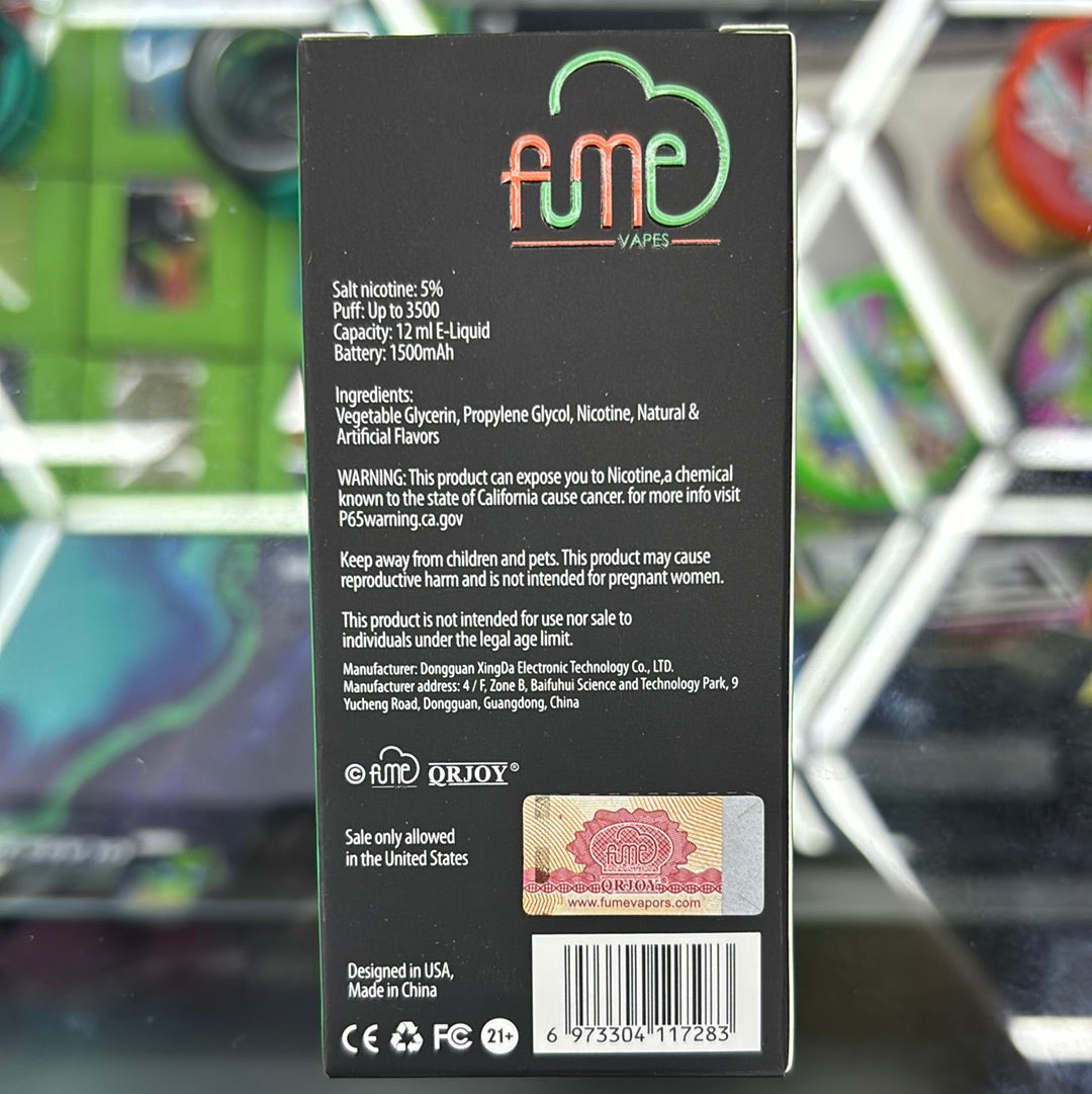 Fume infinity, apple peach