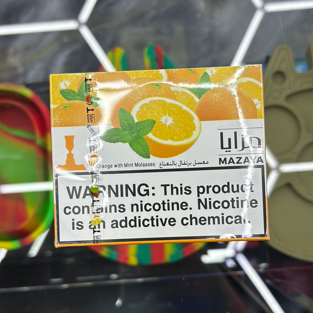 Mazaya orange with mint 250G