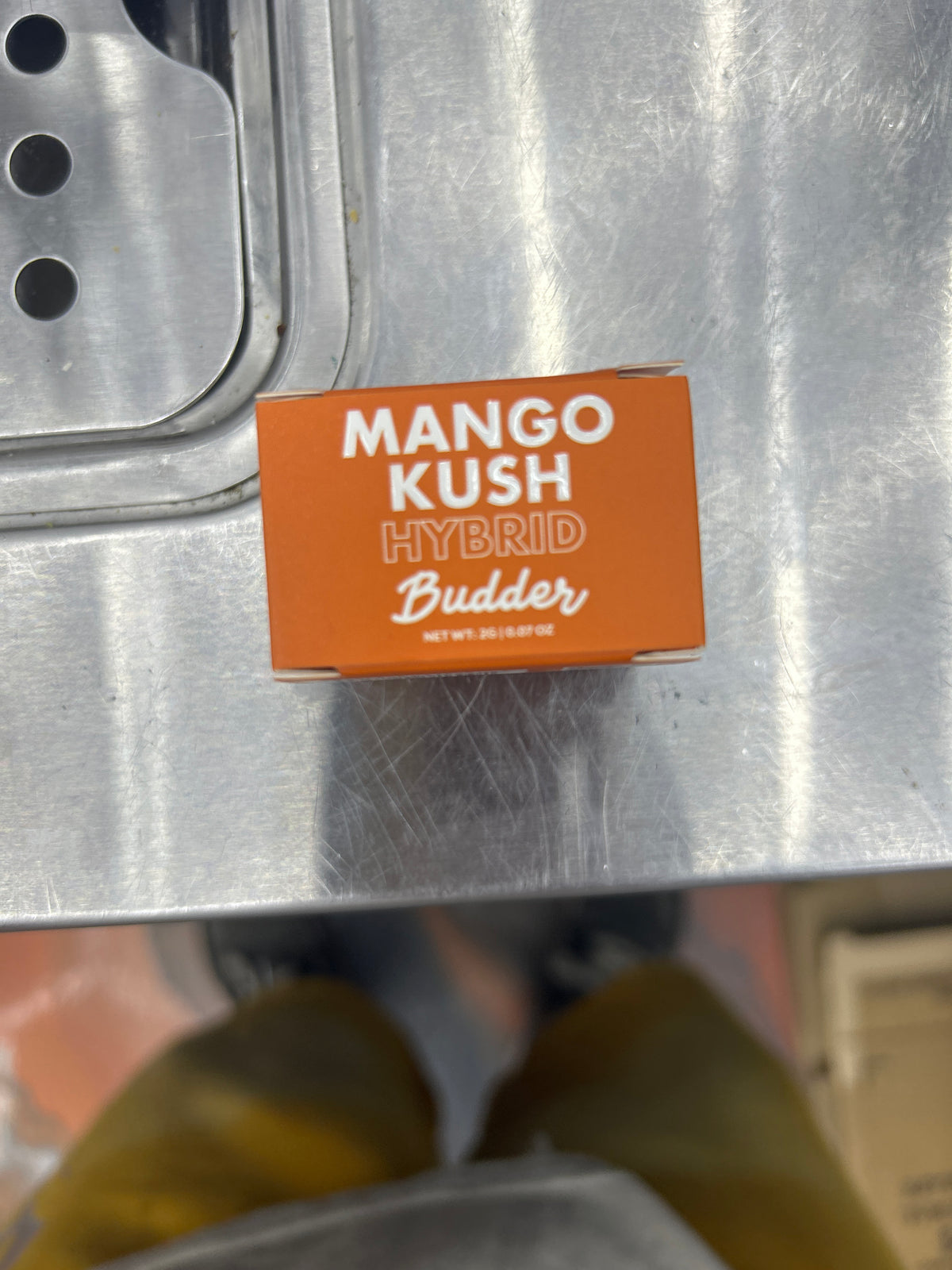 Diamond lit! Budder 2g concentrate mango kush hybrid