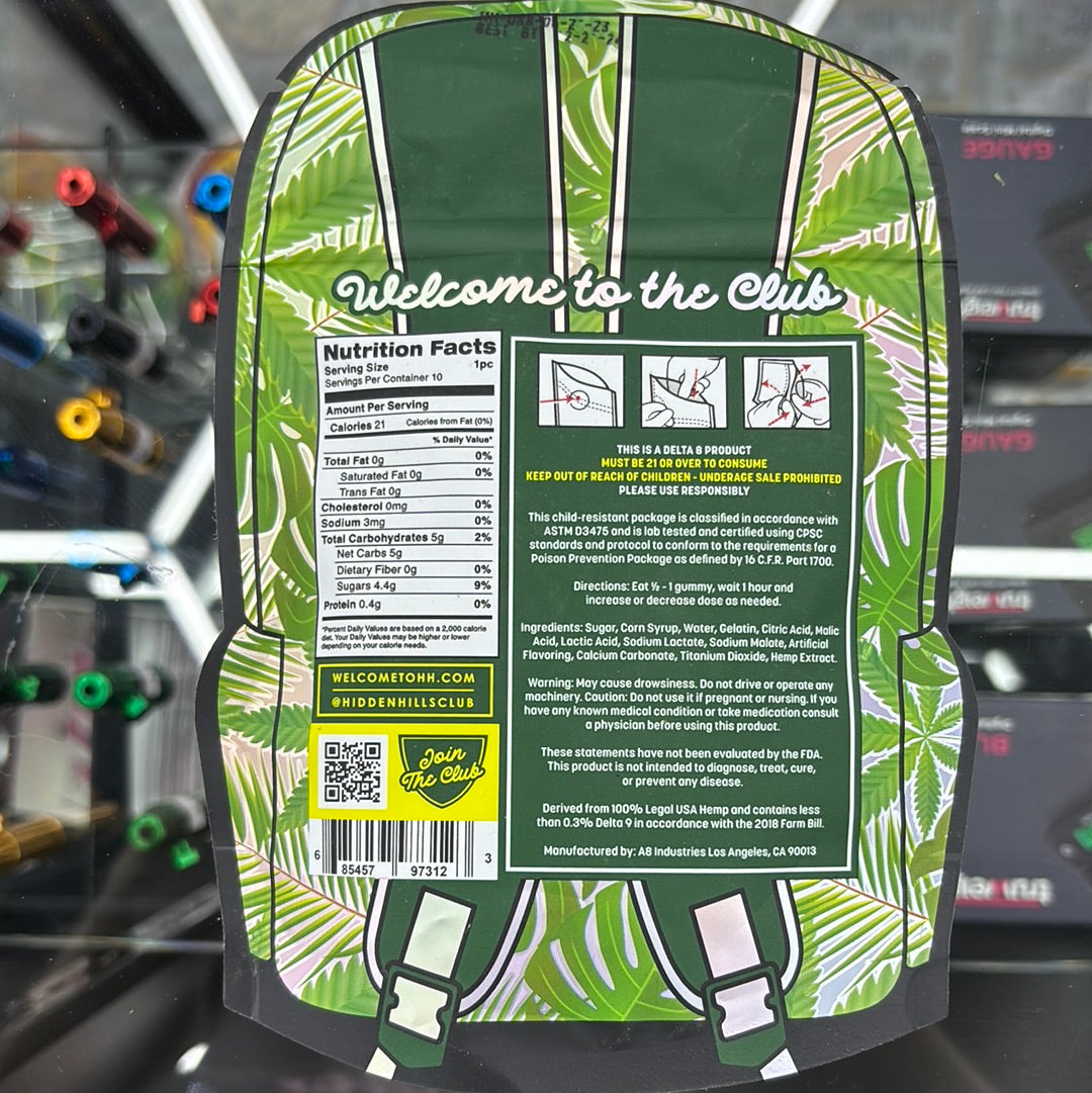 Hidden Hills club, unicorn rain belts, 3000 MG 10 count