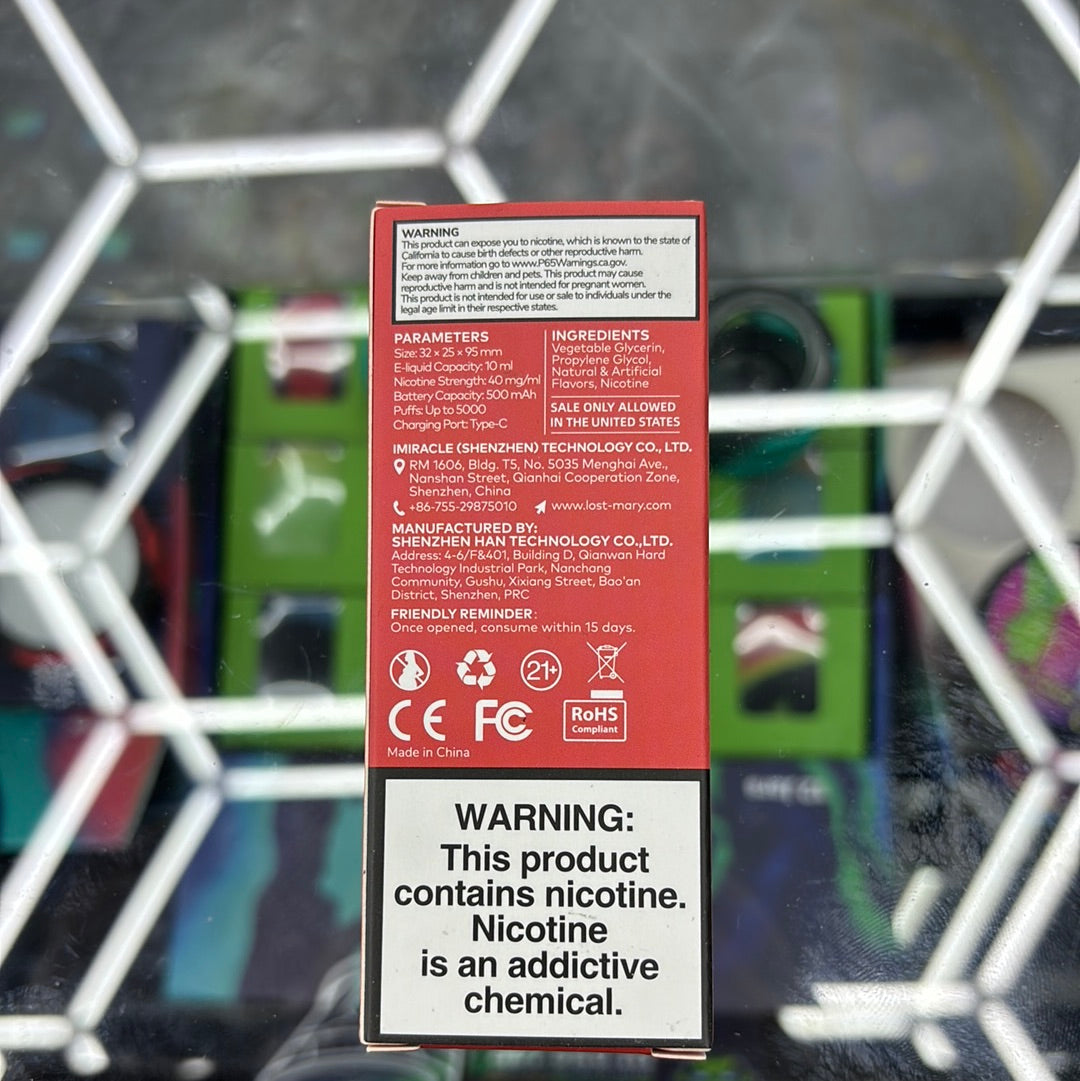 Lost Mary Fuji duo ice