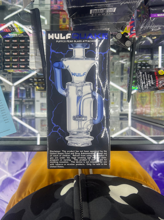WULF MODS QUAKE PUFFCO PEAK TOP blue