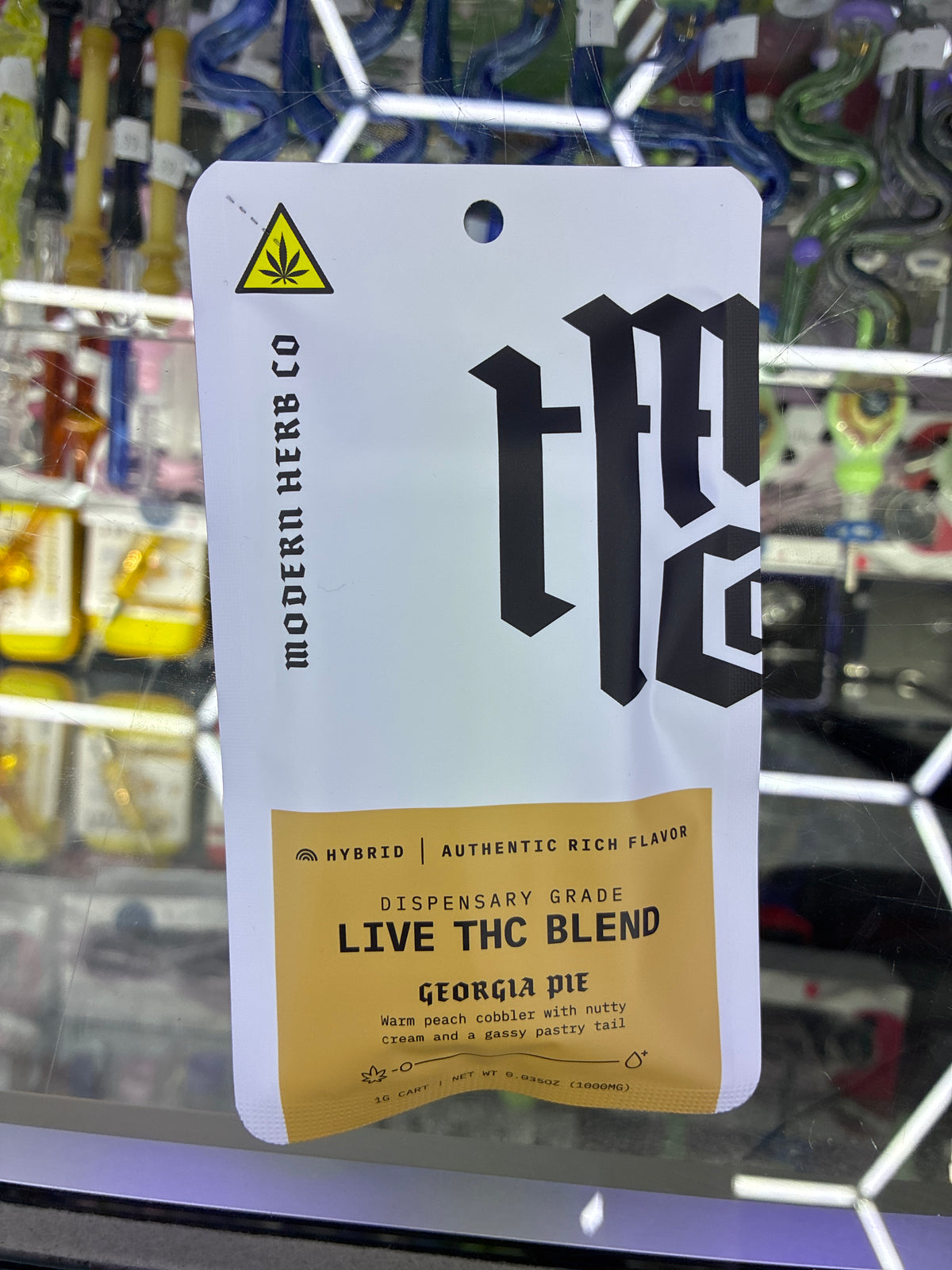 Modern Herb Co live Thc-a dispensary grade blend 1g cartridge Georgia haze Hybrid