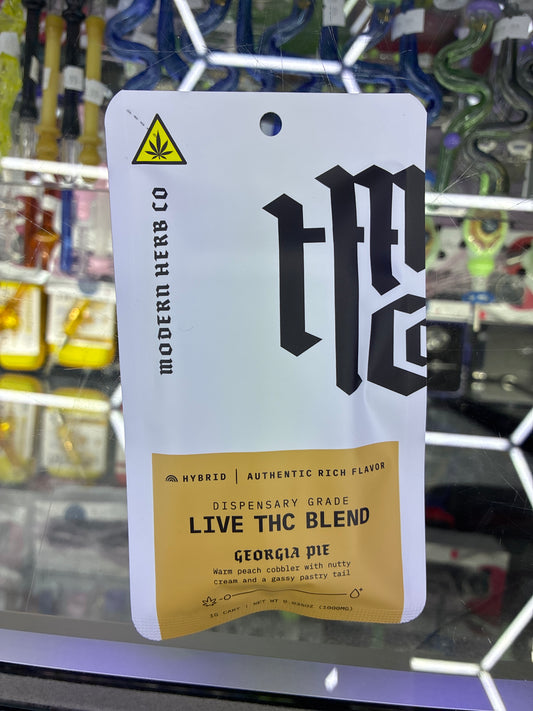 Modern Herb Co live Thc-a dispensary grade blend 1g cartridge Georgia haze Hybrid