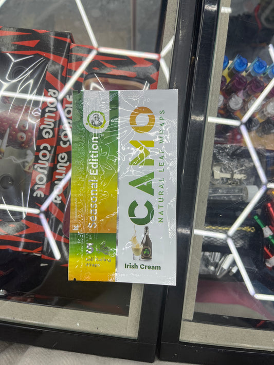 Camo leaf wrap Irish cream