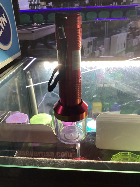 Electric grinder flashlight looking