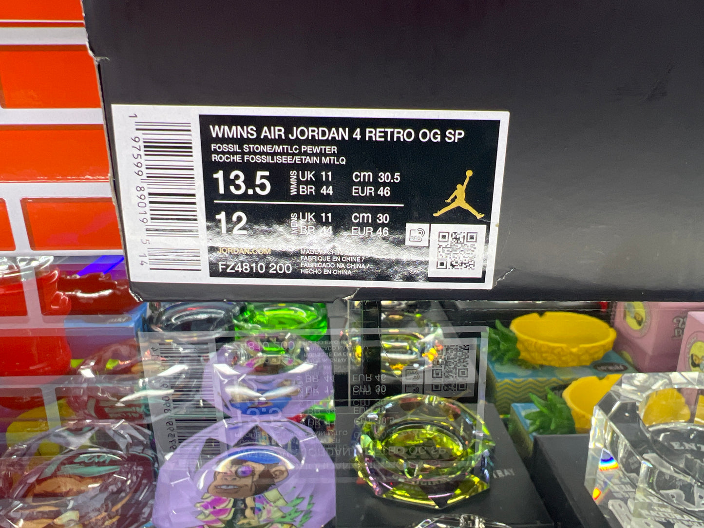 Wmns air Jordan 4 retro og sp size 13.5