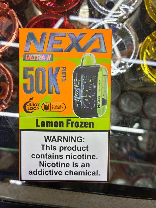 Nexa ultra II 50k puffs lemon frozen