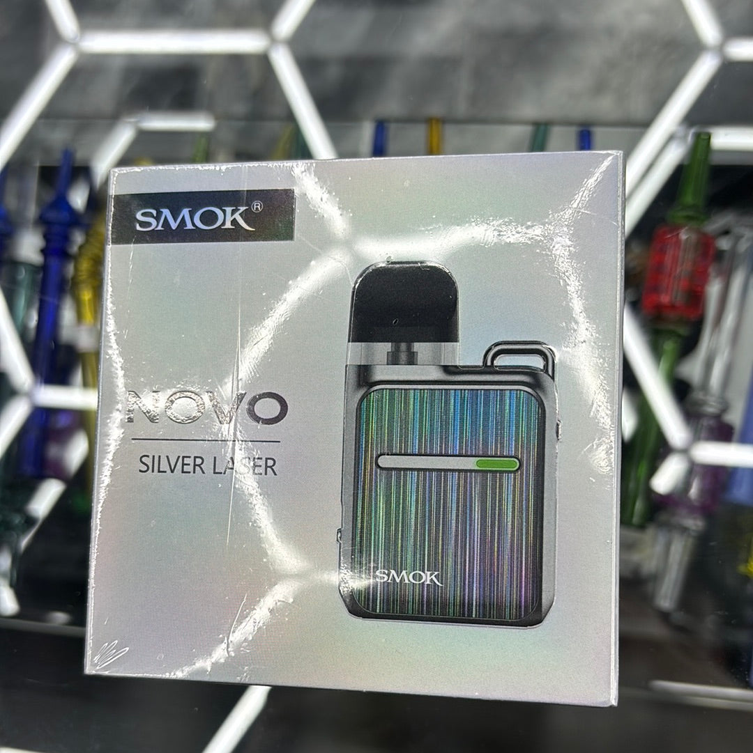 Smok novo master box silver laser