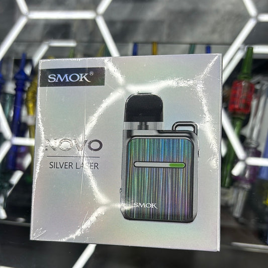 Smok novo master box silver laser