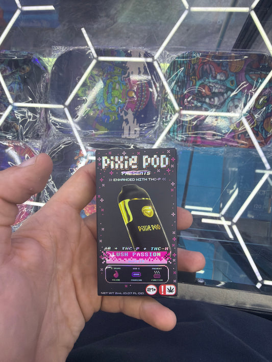 Pixie Pod d8 + thc-p + thc-h 2g Lush Passion