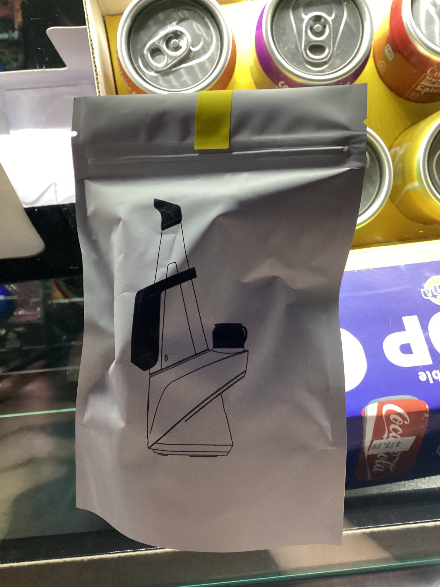 Puffco peak travel pack yellow