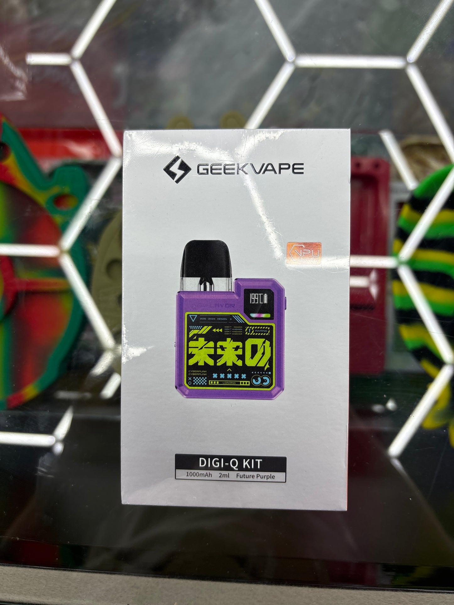 Geekvape digi q kit purple and green