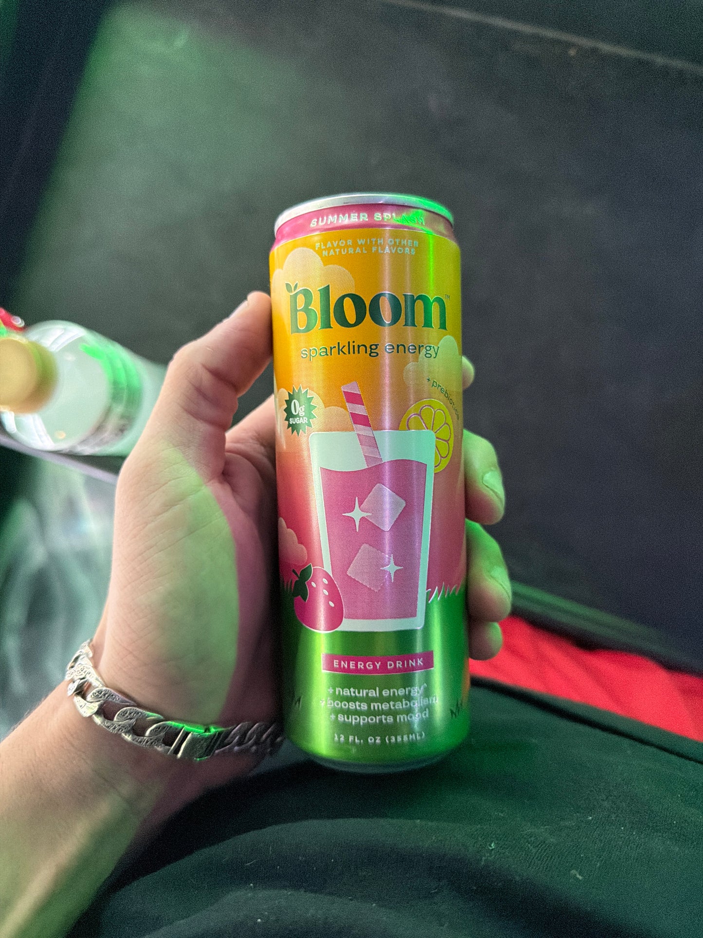 Bloom sparkling energy summer splash 12.6floz