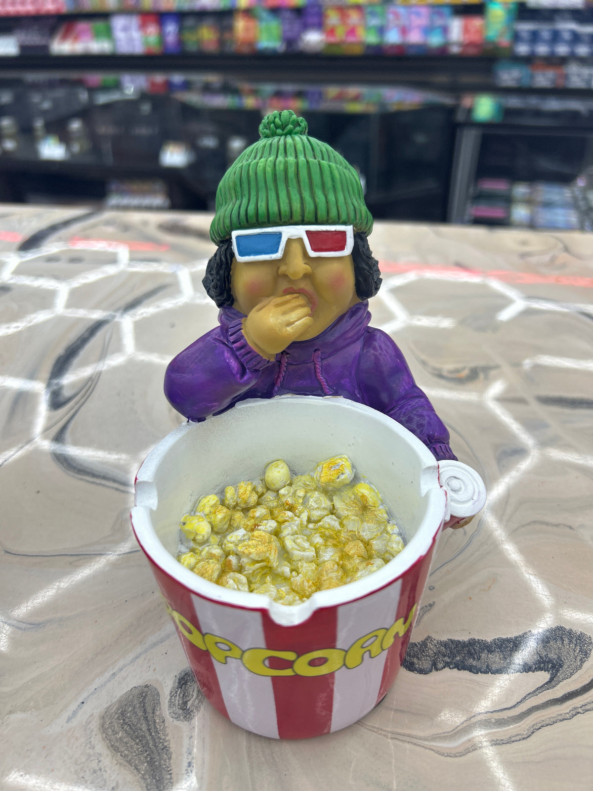 Fujima ash trey polystone movie popcorn