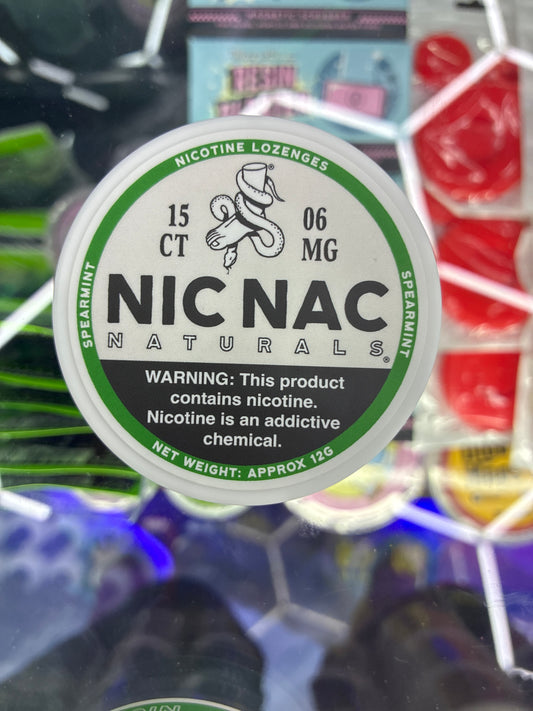 NICNAC NATURALS 15ct 06mg spearmint