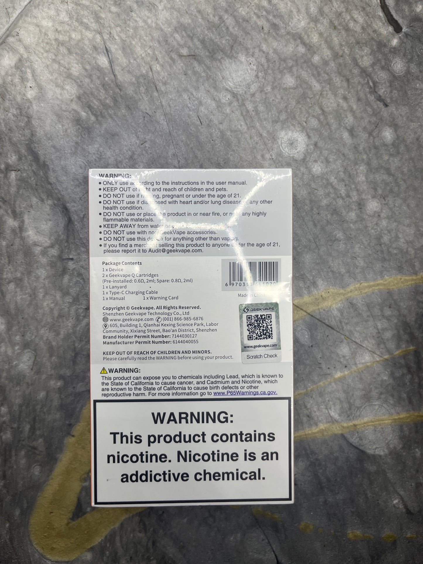 Geekvape aegis hero q rainbow