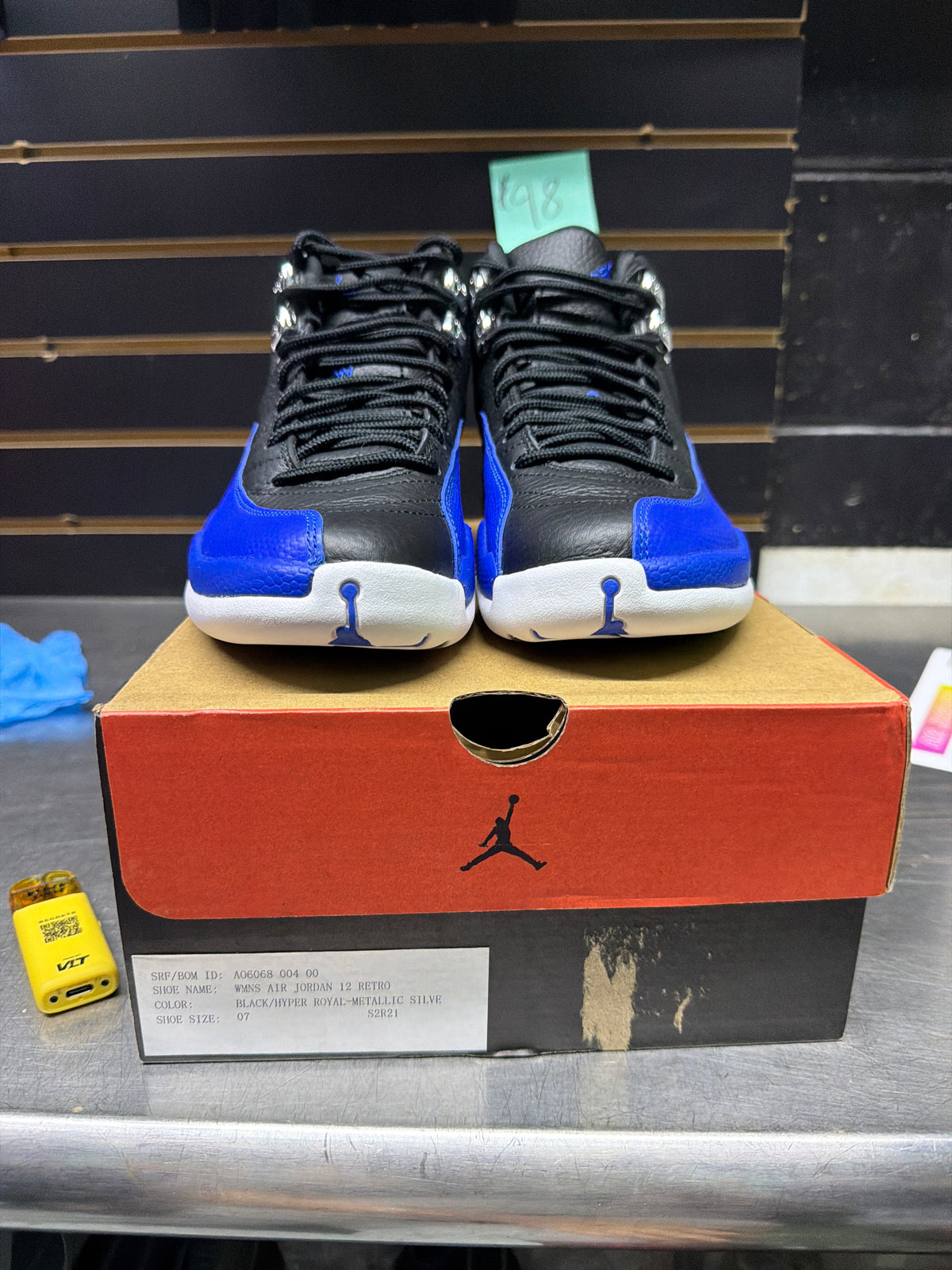 Jordan 12 Retro Hyper Royal Size 7