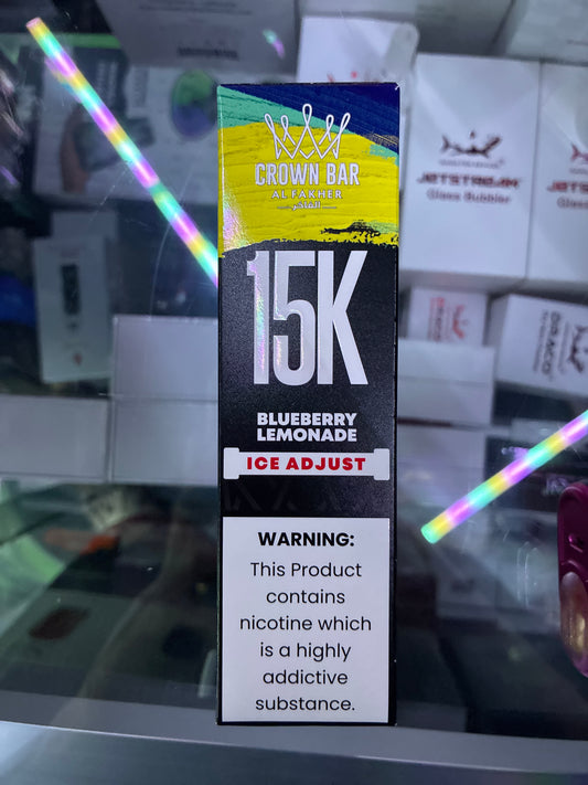 Al fakher crown bar blueberry lemonade sound edition 12kpuffs