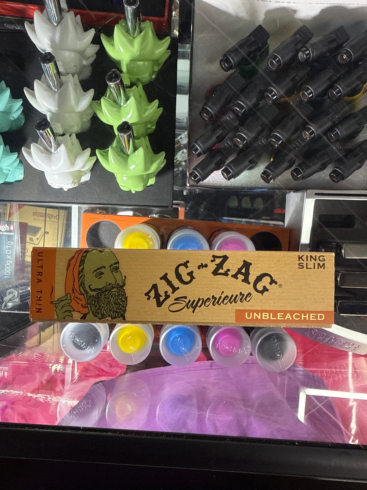 Zig-Zag King Slim Unbleached Rolling Papers