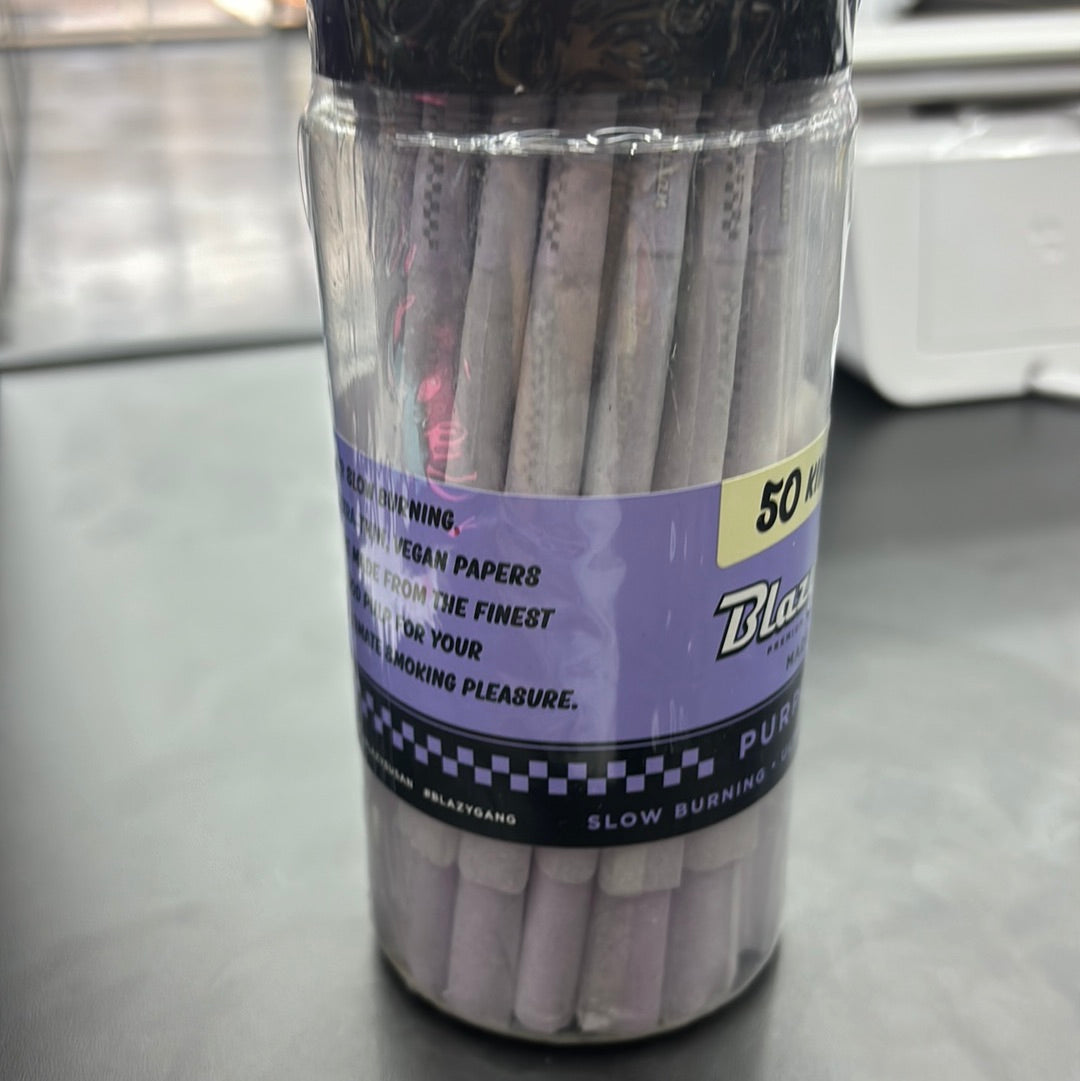 Blaze susan 50 king size cones purple