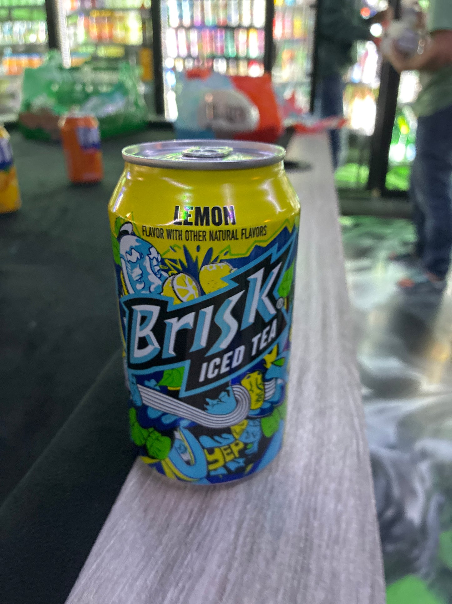Brisk iced tea lemon 12oz