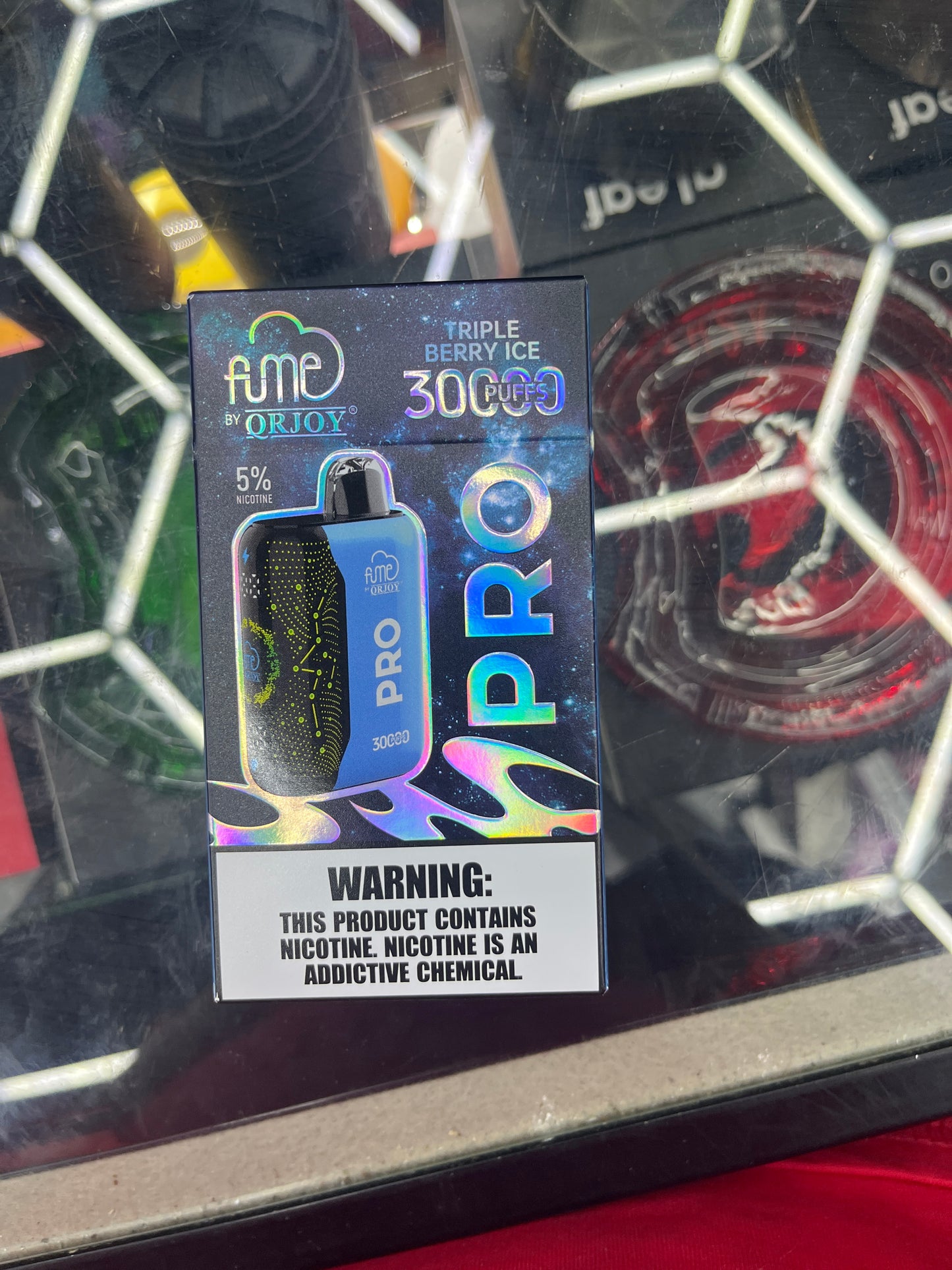 Fume 30k hits triple berry ice