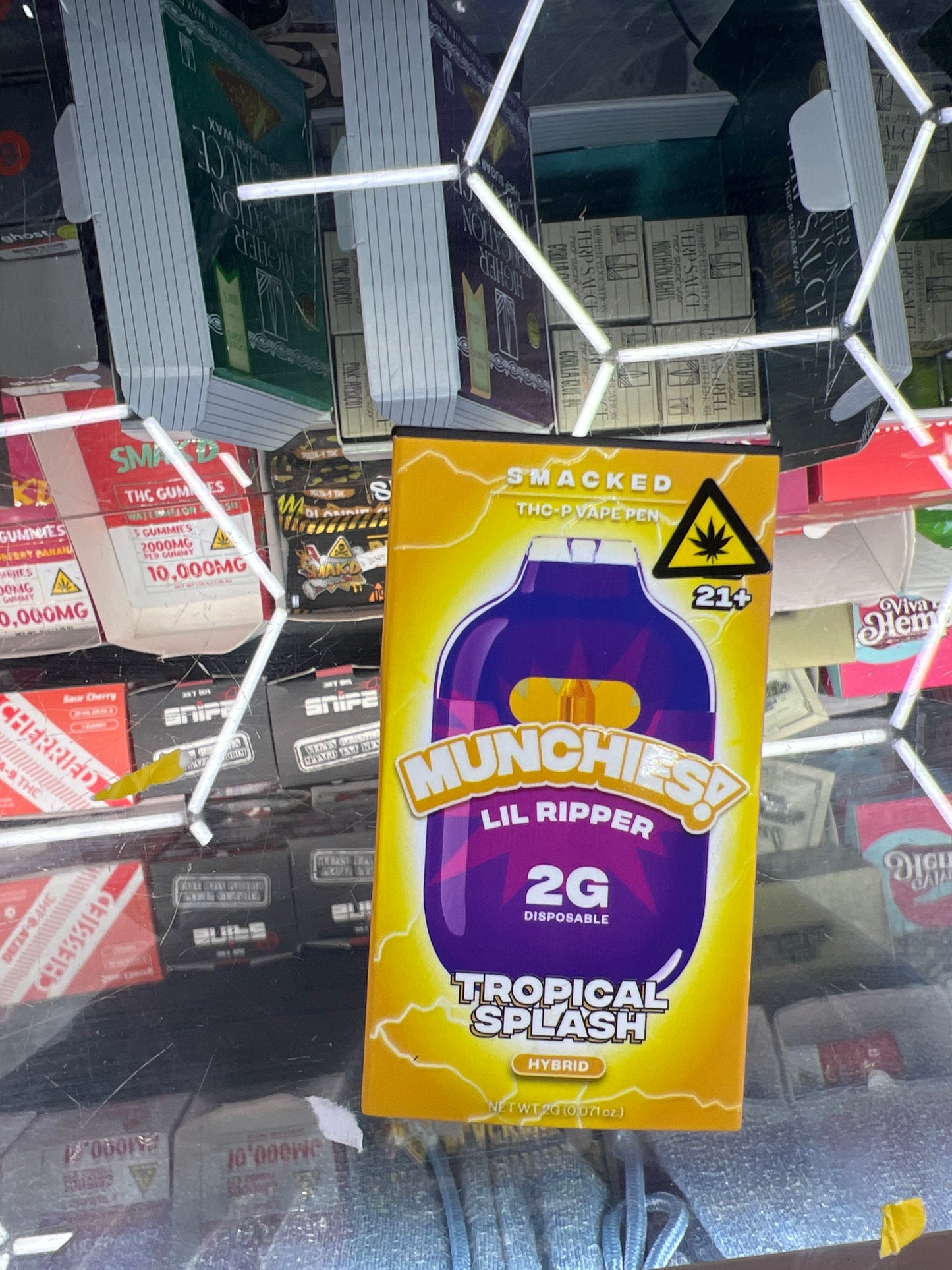 Munchies lil ripper 2ml hybrid tropical splash