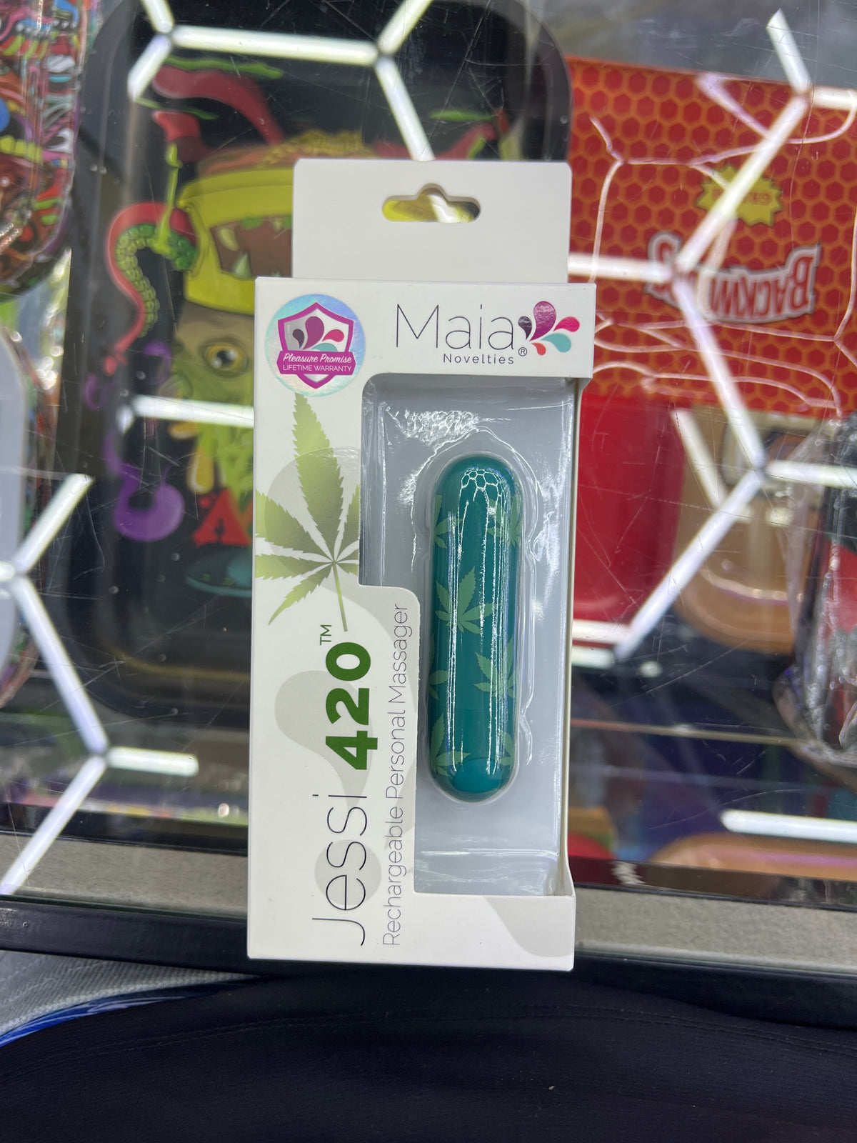 Maia novelties vibrator jessi 420 blue