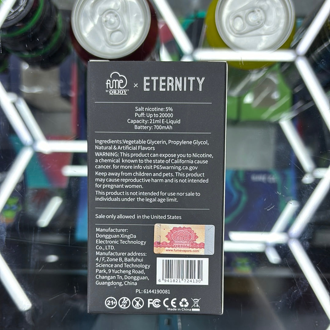 Fume 20,000 puffs strawberry banana