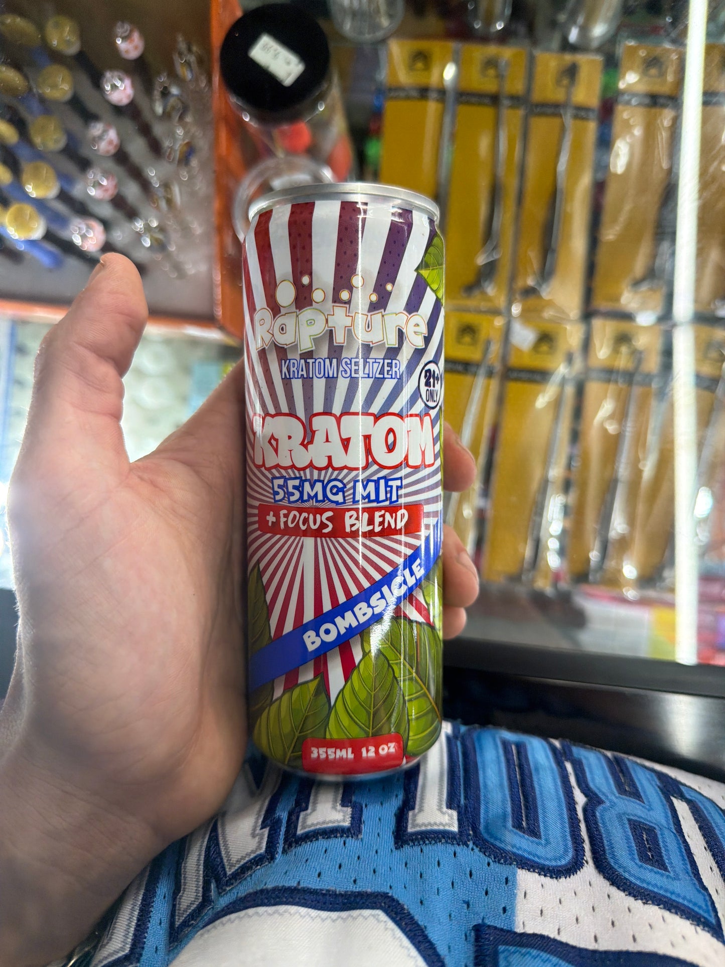 Rapture Kratom Seltzer Focus Blend 55mit Bombsicle