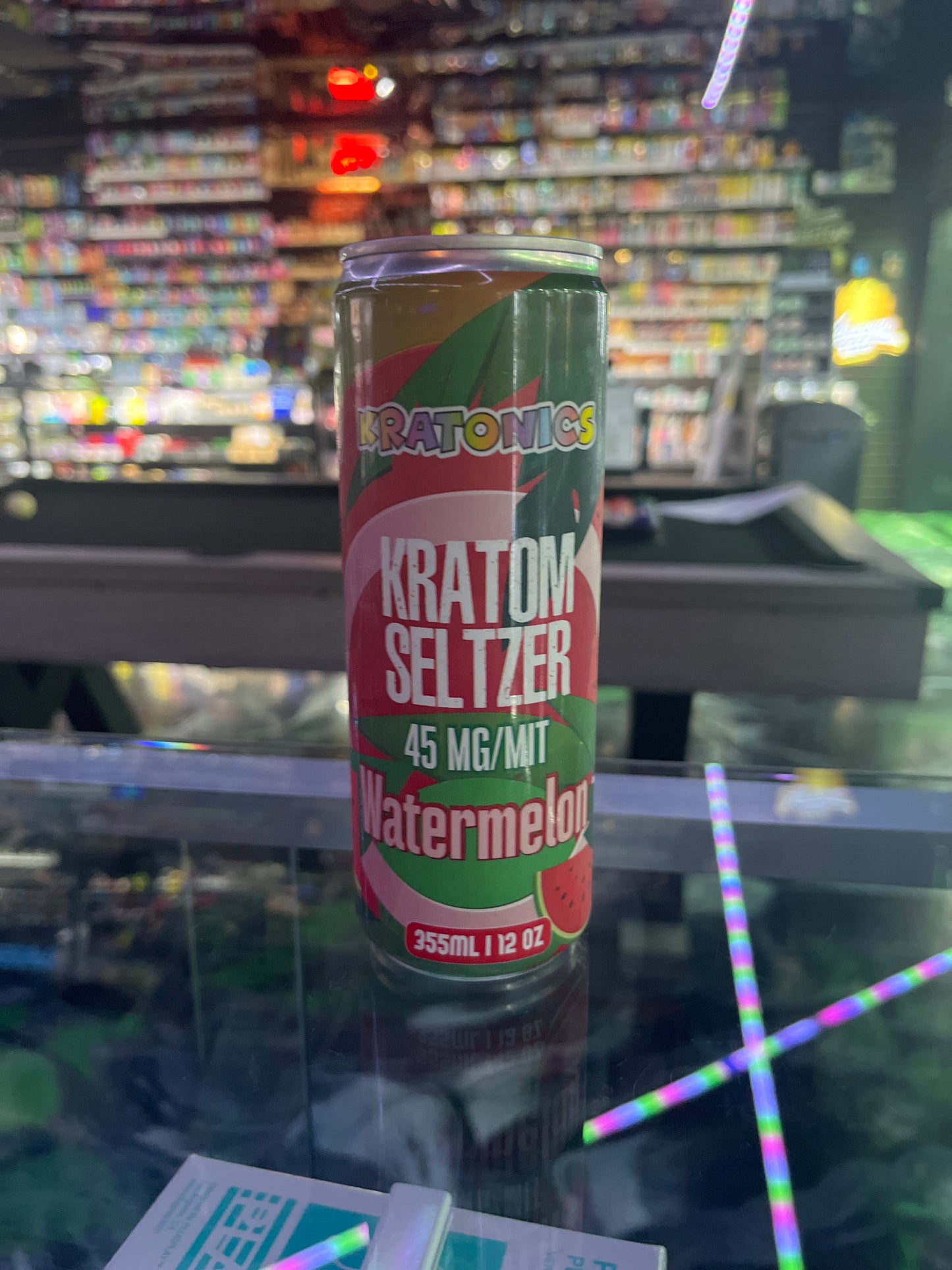 Kratonics kratom seltzer 45mg watermelon