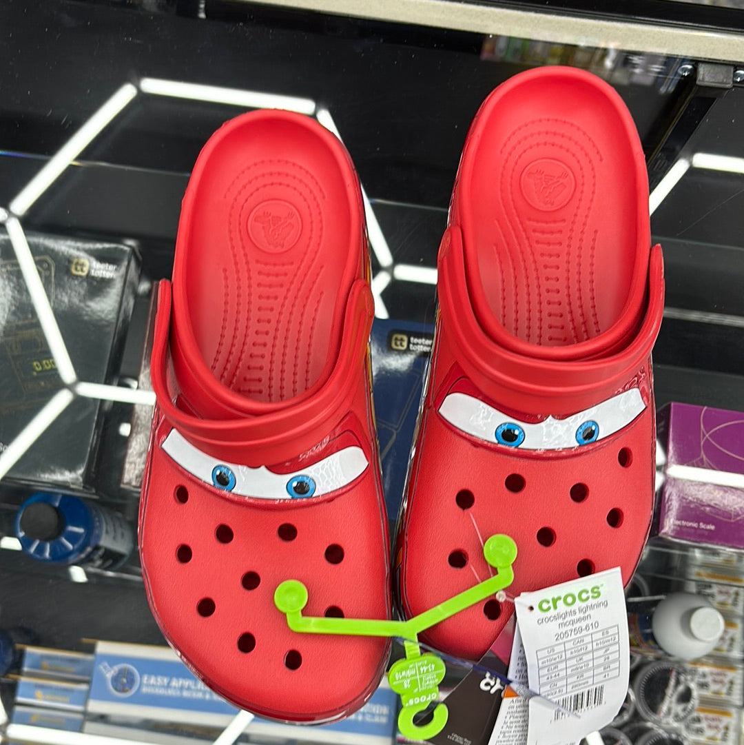 Lightning McQueen crocs