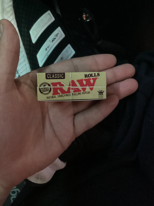 Raw classic single wide 3 meter rolls