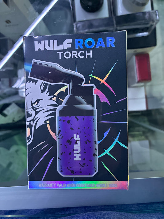 Wulf roar torch purple with black spots