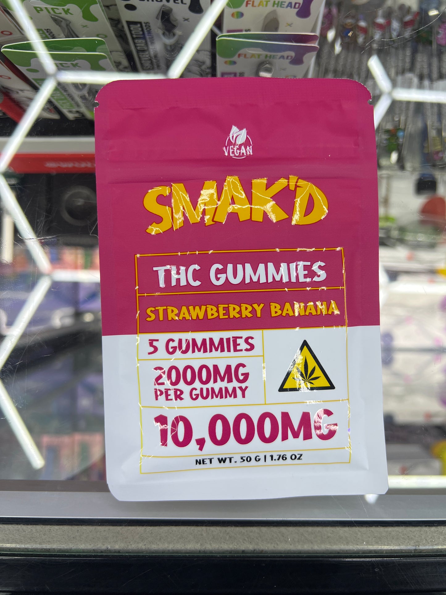 SMAK’D GUMMIES Strawberry Banana 5ctx 2000mg