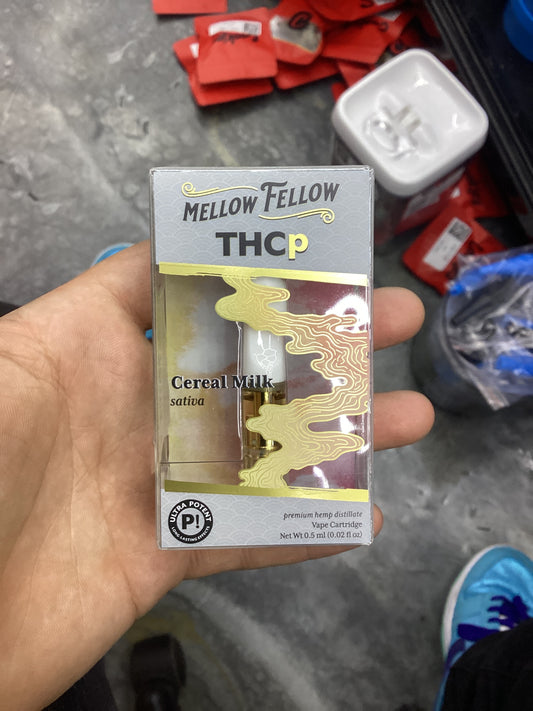 Mellow fellow thcp 0.5g vape cereal milk sativa