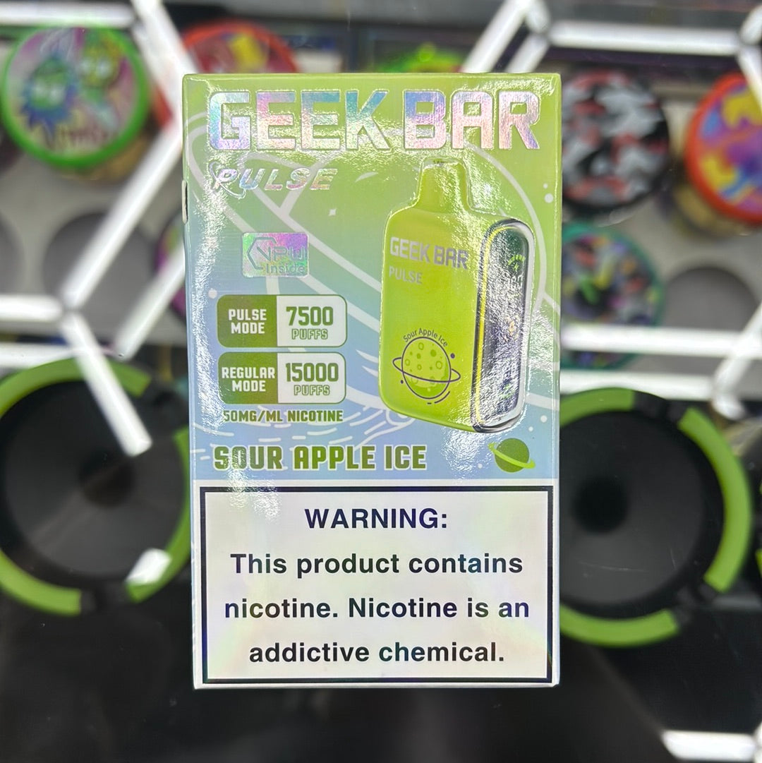Geek bar pulse sour apple ice