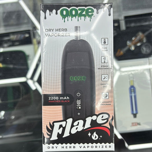 Ooze flare dry herb, vaporizer, black
