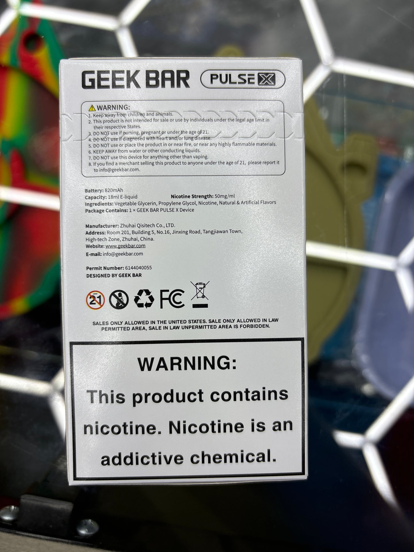 Geek bar pulse x blackberry b pop