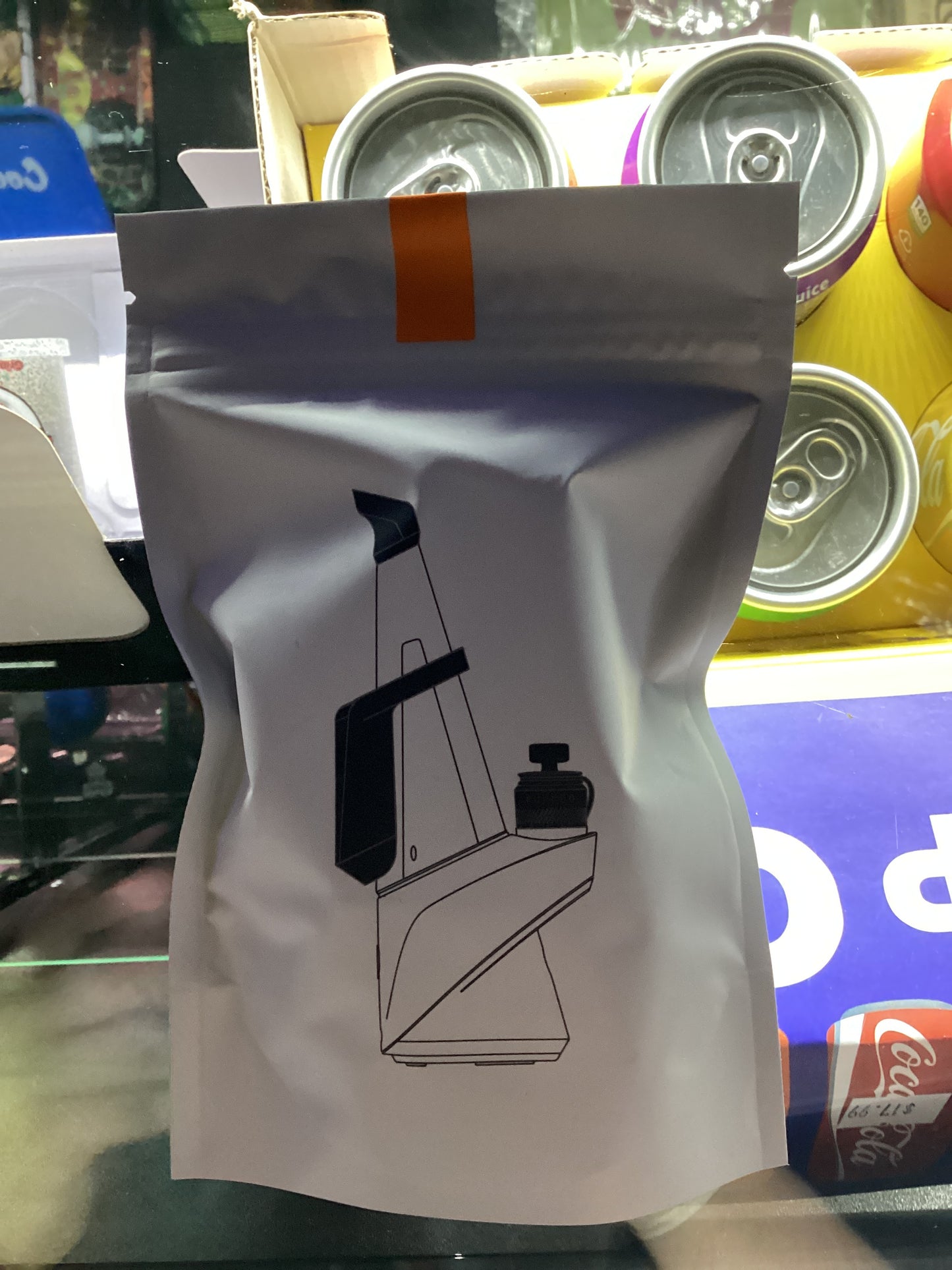 Puffco peak travel pack orange