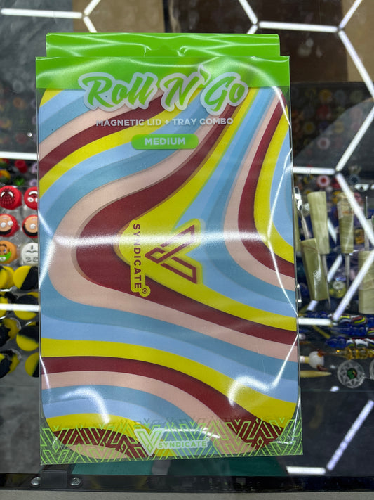 Roll n go mini magnetic lid plus tray combo medium