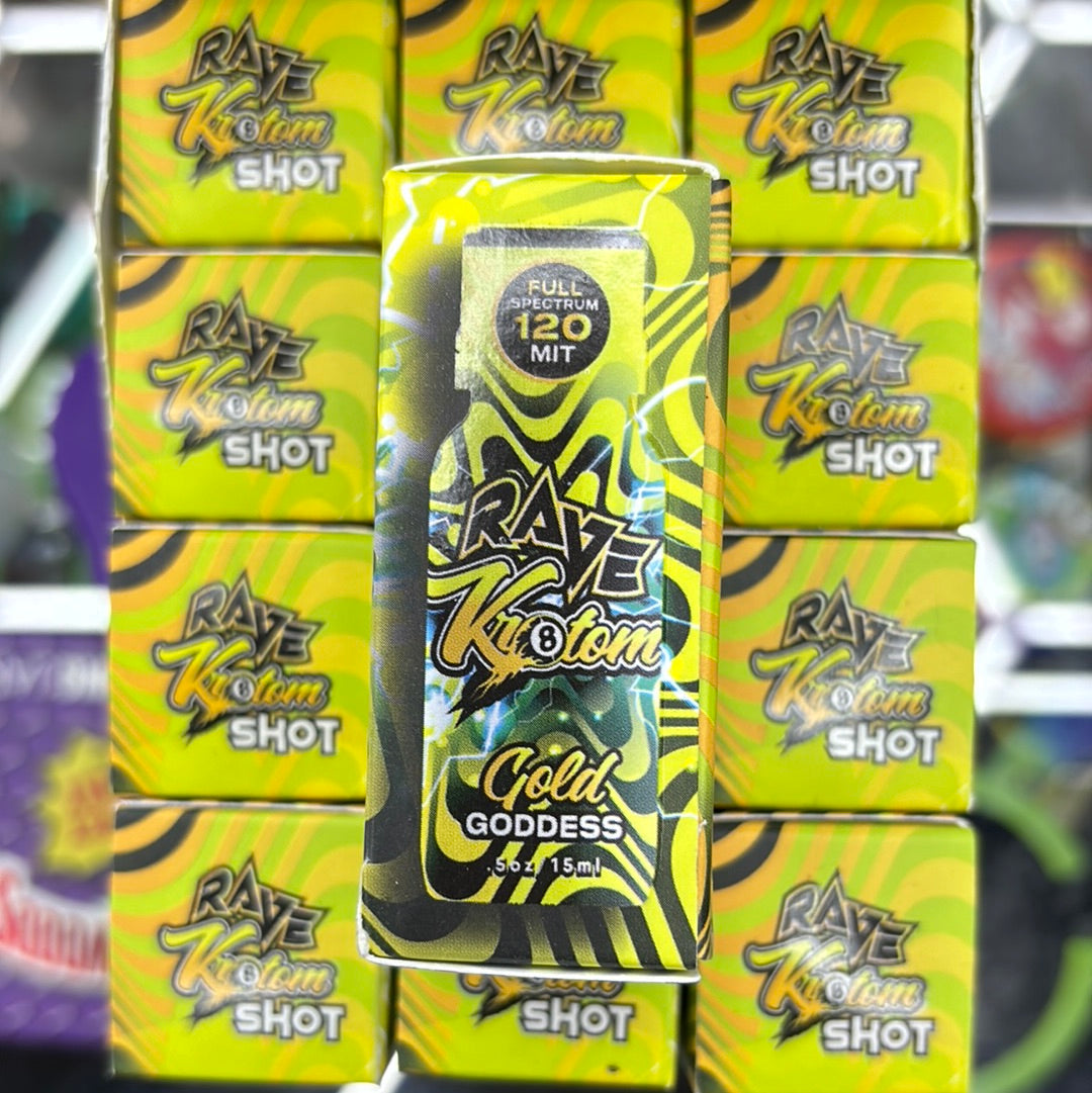 Rave kratom gold goddess 120mit full spectrum