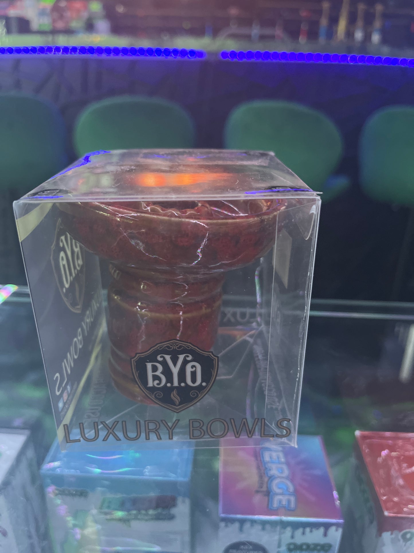 Byo luxury hookah bowls red